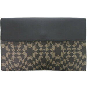 Gucci Kaleido Star GG Leather Beige Clutch Bag